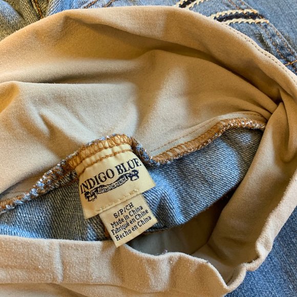 Indigo Blue Maternity Jeans Size SP - Picture 5 of 5